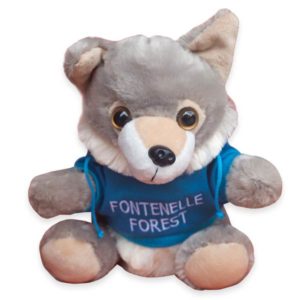Fonetelle forest wolf stuffed animal