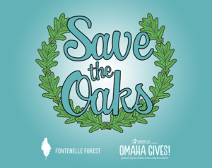 Save the oaks graphic