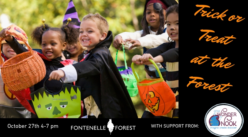 Trick or Treat at the Forest graphic