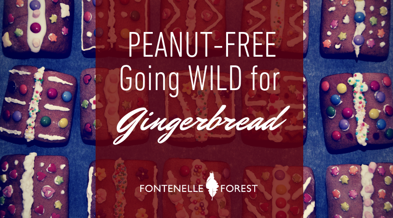 Peanut-Free Going Wild for Gingerbread infographic