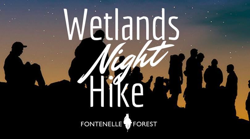 Wetlands Night Hike graphic