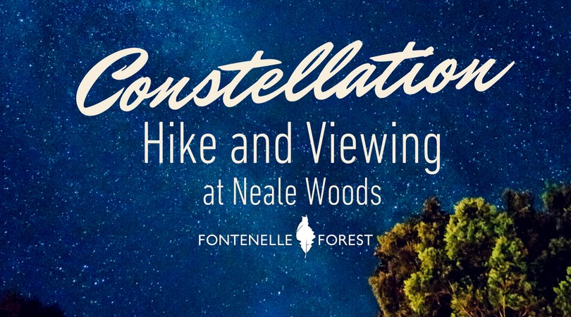 Constellation Hike and Viewing at Neale Woods graphic