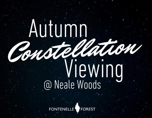 Autumn Constellation Viewing at Neale Woods graphic