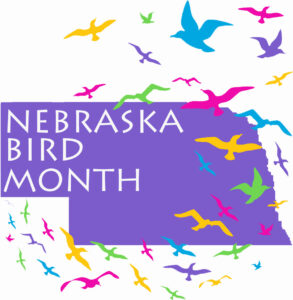 Nebraska Bird Month logo